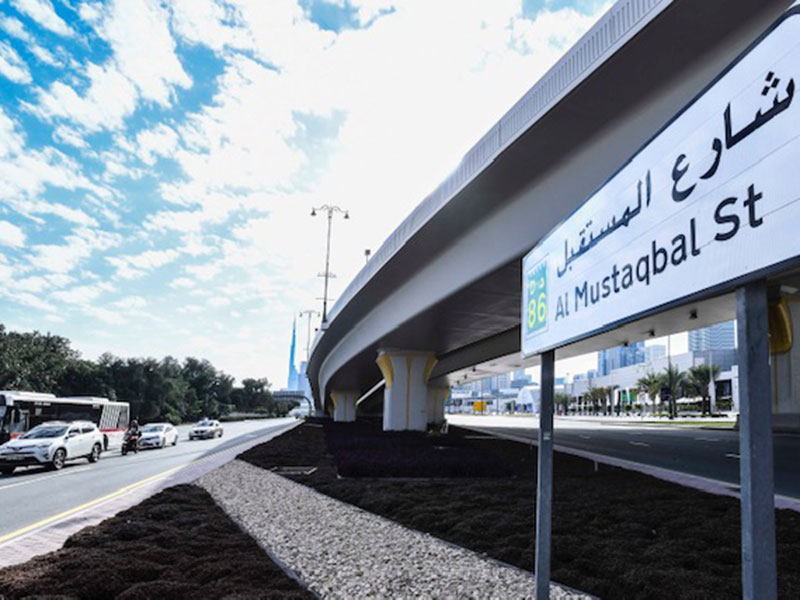 إطلاق اسميْ "المستقبل" و"السعادة" على شارعين في دبي